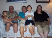 Andrew, Papa, Grammie, Mark, and Kelly for 4 generation pictute