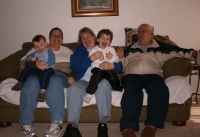 Andrew, Kelly, Cindy, Mark, Papa = 4 generations